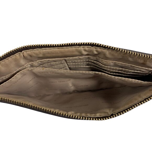 Michael Kors Jet Set Go MK Logo TZ Clutch Wristlet Illustration Collection Fly - Picture 12 of 12